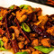 Dry-Stir-Fried Chicken with Spicy Capsicum là mèi zi jī dīng