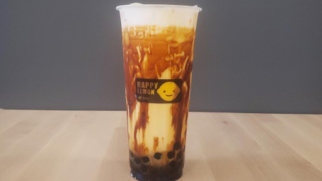 Dark Brown Sugar Boba With Fresh Milk Hēi Táng Zhēn Zhū Niú Nǎi