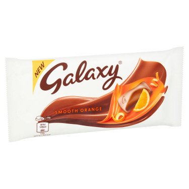Tablette De Chocolat Galaxy Onctueux À L'orange 110G
