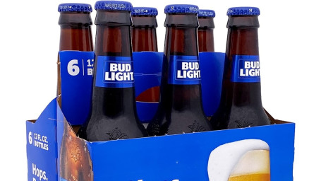 Bud Light, 6 Pk 12 Oz Bottle Beer (4.2% Abv)