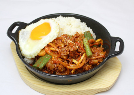 Pork Bulgogi Sizzling (Spicy)