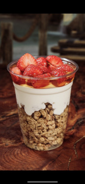 Granola With Natural Yogurt Honey And Fresh Fruit