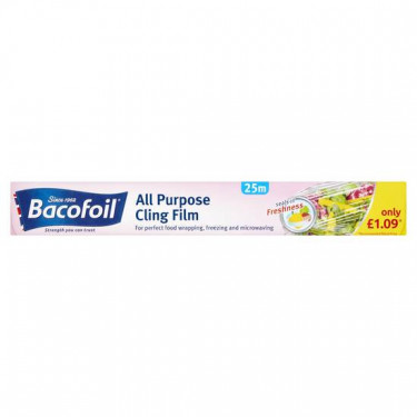 Bacofoil Clingfilm Pmâ£1.09* 6 25 Mtr