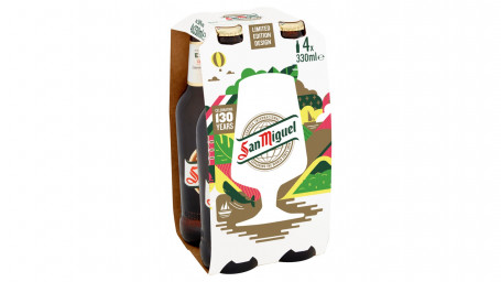 Bière Blonde Premium San Miguel 4 X 330 Ml