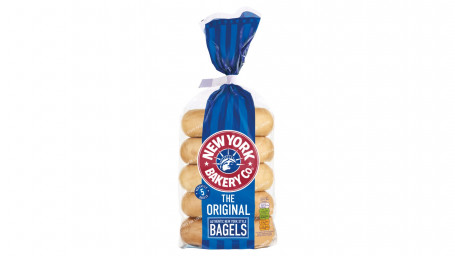 New York Bakery Co. 5 Bagels Originaux Plus Frais Plus Longtemps 425 G