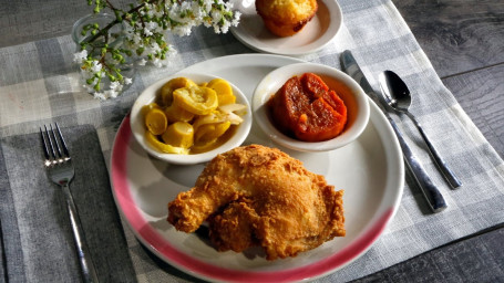 Fried Springer Mountain Chicken (Dark Meat)