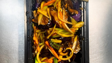 Eggplant Stir-Fry W/ Hot Garlic Sauce