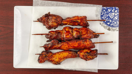 A08. Chicken On The Sticks (4 Skewers)