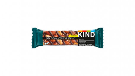 Kind Chocolat Noir Noix Sel De Mer Snack Bar 40G