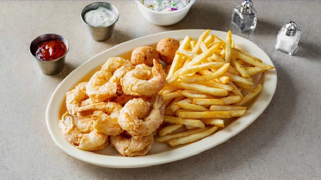 Fried Jumbo Shrimp (6Pcs) W/Sides