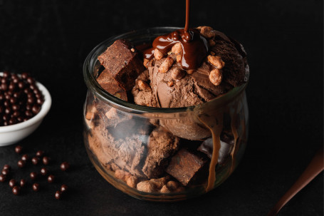 Brownie Au Chocolat Et Au Fudge