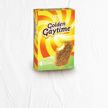 Golden Gaytime Reg; Lot De 4