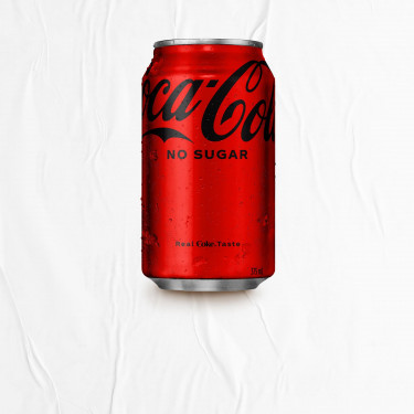 Coca Cola Reg ; Sans Sucre 375Ml