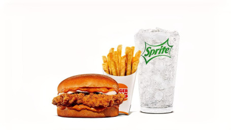 Crispy Butter Chicken Sandwich Meal