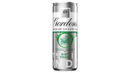 Gordon's Special London Dry Gin Et Diet Tonic 250 Ml