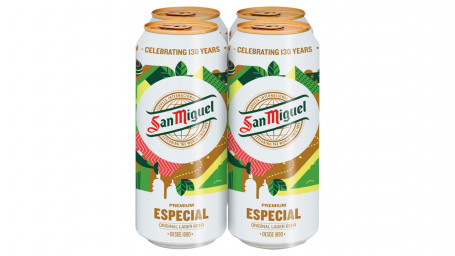Bière Blonde Premium San Miguel 4 X 440 Ml