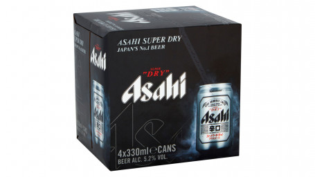 Asahi Super Dry Lot De 4 X 330 Ml