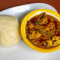 Ogbonu Soup With Fufu