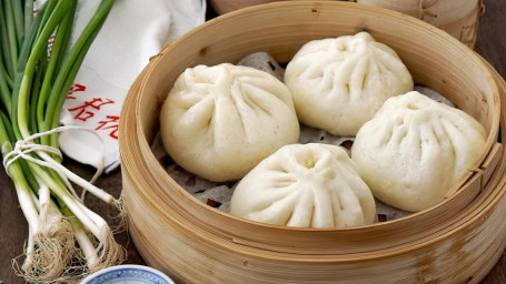 Steam Jumbo Pork Buns (4 Pcs)