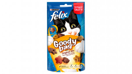 Felix Goody Bag Friandises Pour Chat Mélange Original 60G
