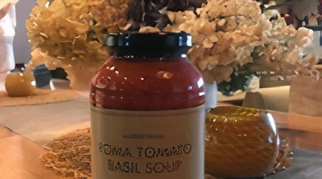 Roma Tomato Basil Soup Jar