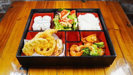 Shrimp Hibachi/Teriyaki Bento