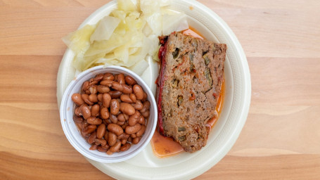 Meatloaf With 2 Vegetables