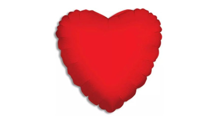 18 Red Heart Balloon (1Ct)