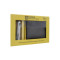 Rfid Leather Bifold Wallet With Utility Knife Keychain (1Ct)