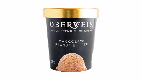 Oberweis Ice Cream Chocolate Peanut Butter (1 Pt)
