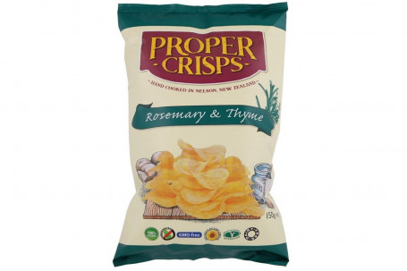 Proper Chips Rosemary Thyme Potato Chips (150G)