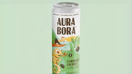 Aura Bora Lemongrass Coconut Sparkling Water