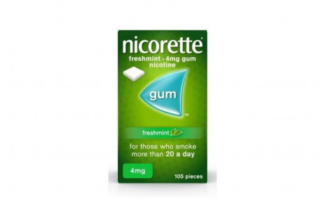 Nicorette Gum Fresh Mint 4Mg 105 Pieces