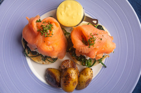 Royal Smoked Salmon Benedict