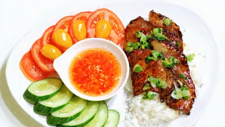 C2. Boneless Pork Cơm Thịt Heo Nướng