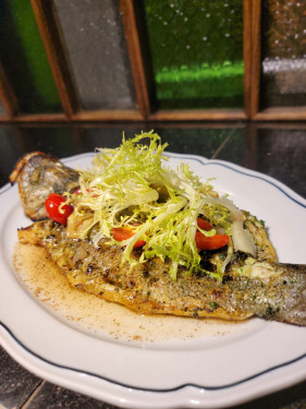 Grilled Branzino (Whole, On Bone)