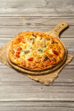 Mǎ Gé Liè Tè Báo Bǐng Pizza Margherita