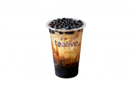 Milk Tea With Brown Sugar Warm Pearls