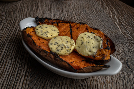 Grilled Sweet Potato Herb Butter