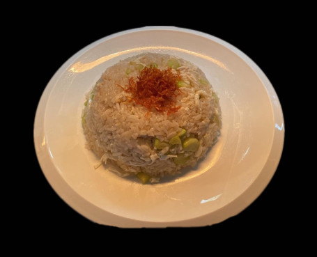 Yáo Zhù Xiè Ròu Dàn Bái Chǎo Fàn Crab Meat With Egg White Fried Rice