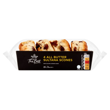 Lot De 4 Scones The Best Sultana De Morrisons