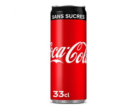 Coca-Cola Sans Sucres (33Cl)
