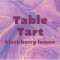 19. Table Tart: Blackberry Lemon