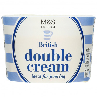 M S Food Double Crème Britannique 150 Ml