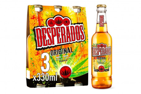 Desperados Tequila Bière Blonde 3X330Ml