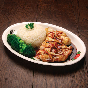 R23 Pan Fried Chicken With Rice