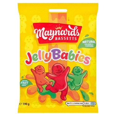 Bassetts Jelly Babies Bag (160G)