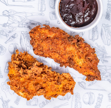 Two Fried Chicken Tenders