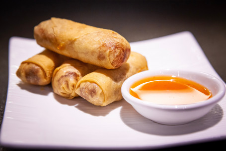 Spring Rolls (4Pcs) (Vegetable)