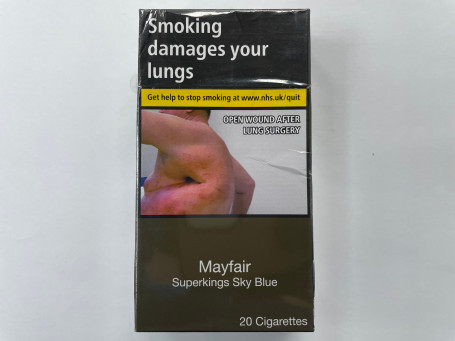 Mayfair Sky Blue Superkings (Pack Of 20)
